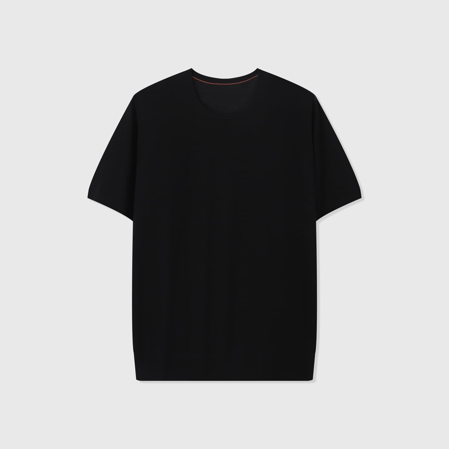 EVERYDAY | CAMISETA HOMBRE 100% LANA CUELLO REDONDO LIGERA
