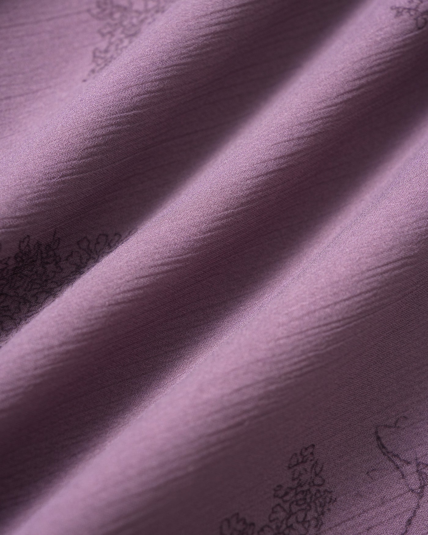 Alba | Vestido Midi Floral Malva Mujer Escote V Manga Mariposa