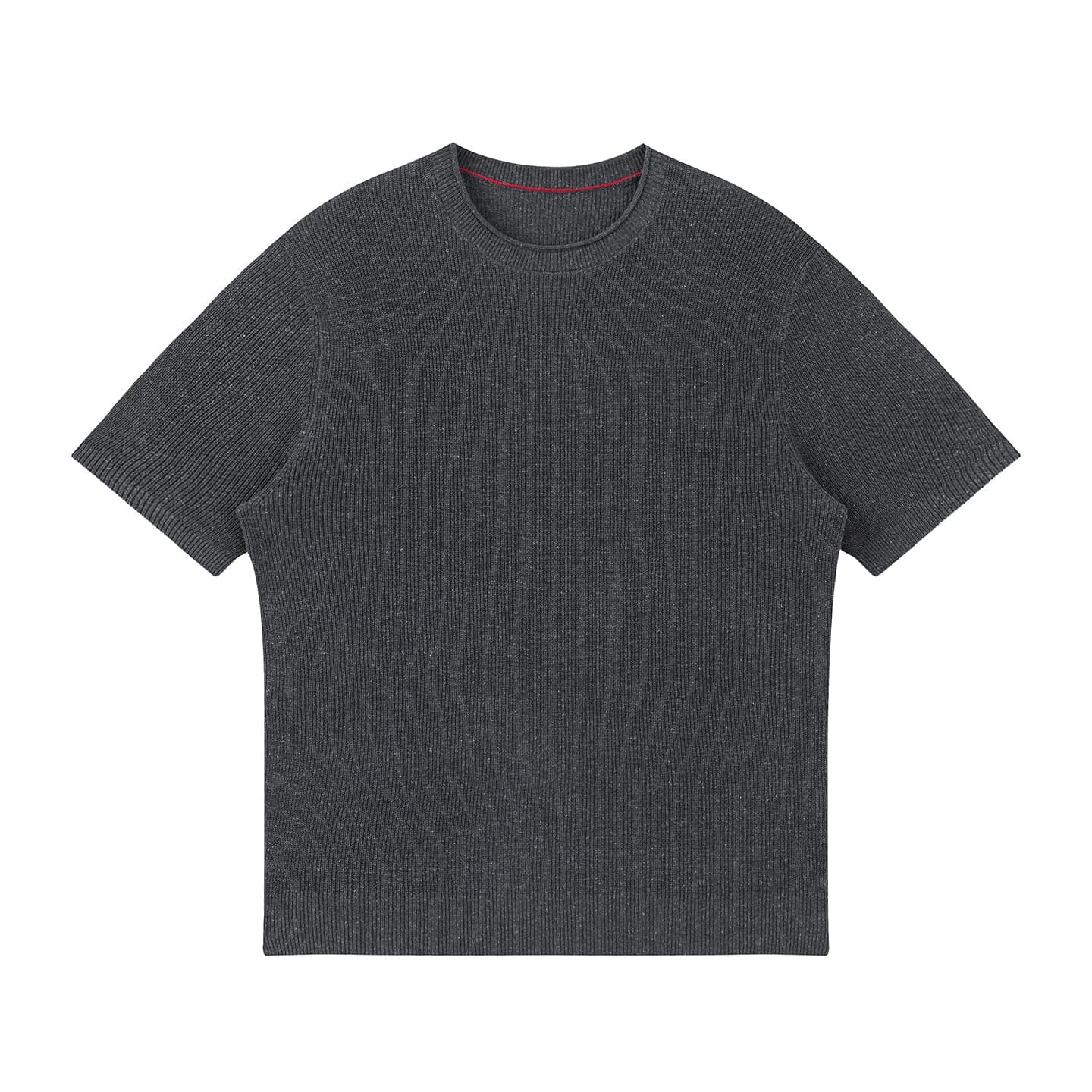 BELLAGIO | CAMISETA HOMBRE DE PUNTO CANALÉ FINO CUELLO REDONDO