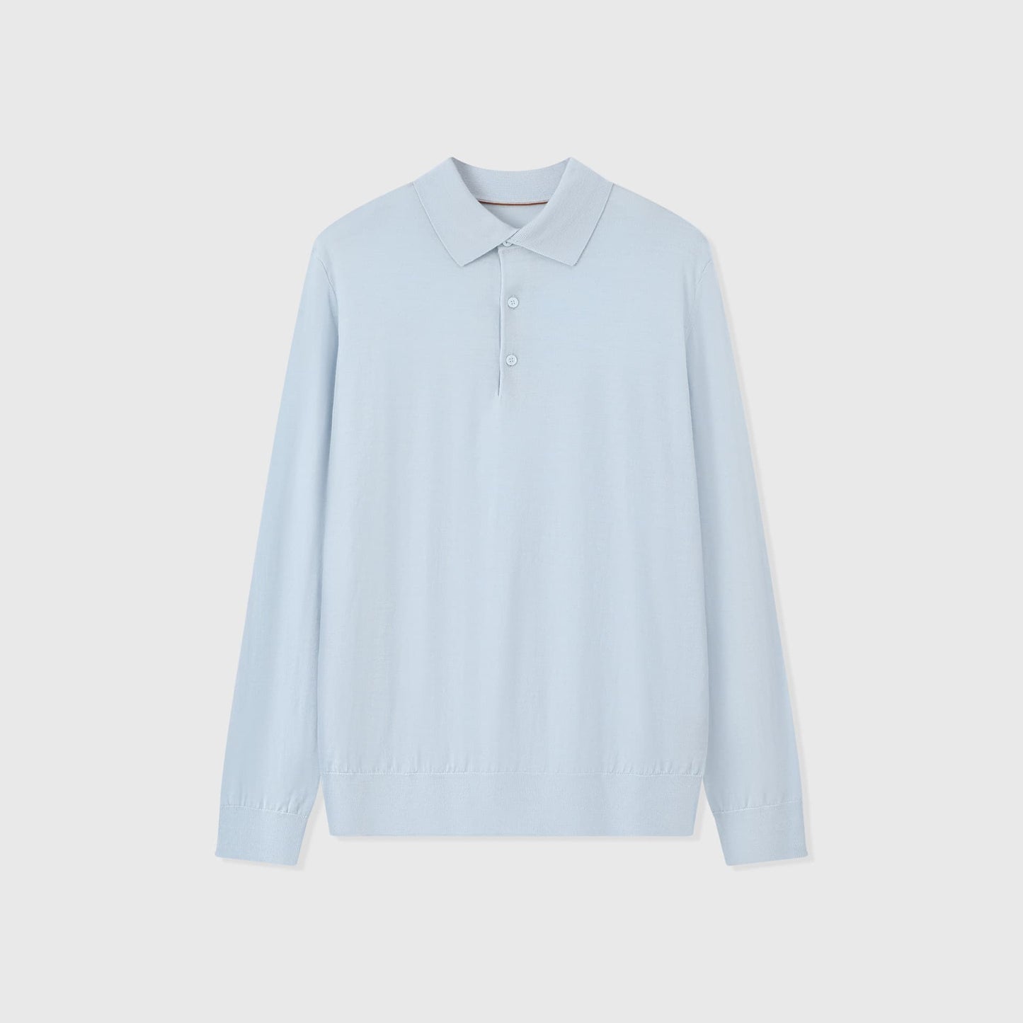 WETHERBY | POLO HOMBRE DE LANA MANGA LARGA CUELLO DE PUNTO