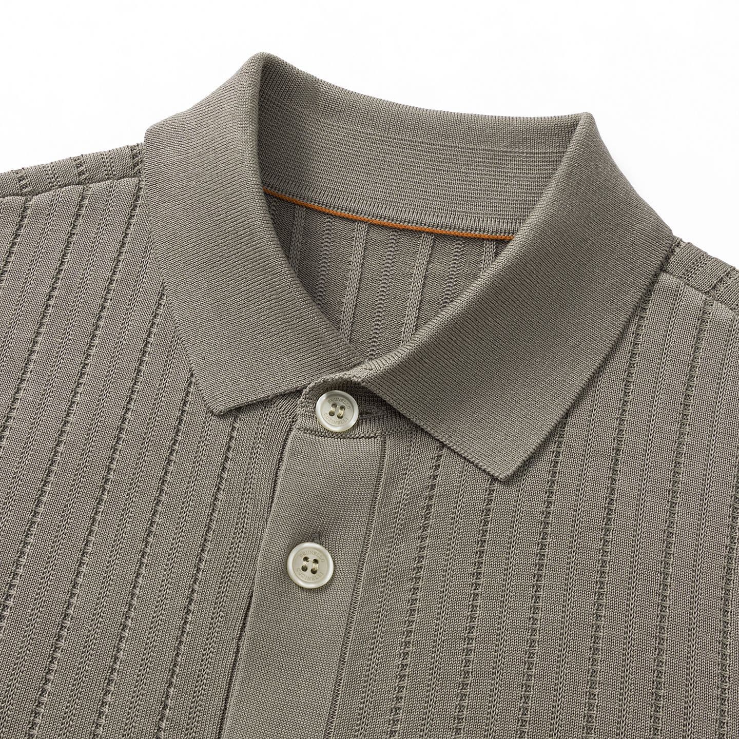 PIETRA | POLO HOMBRE PUNTO CALADO POINTELLE CON BOTONES