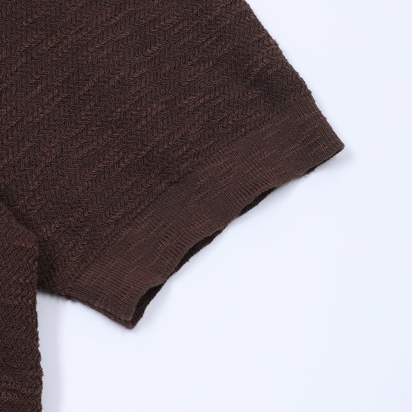 CORTONA | POLO HOMBRE PUNTO ESPIGA BOTONES EFECTO ASTA