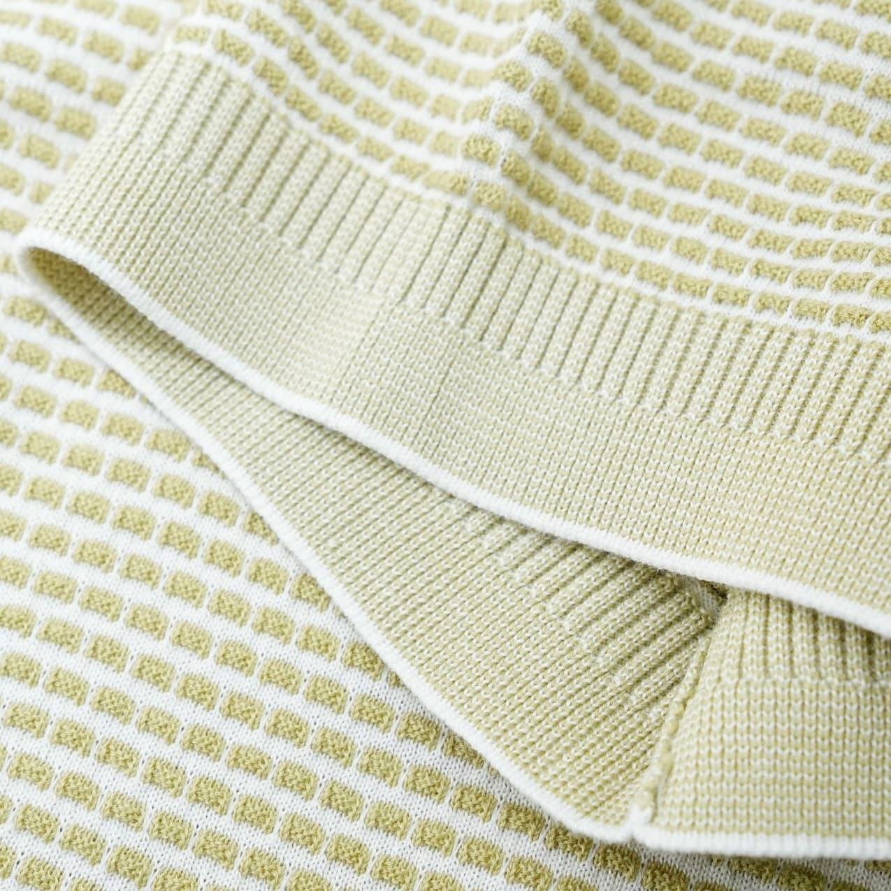 SALINA | CAMISETA HOMBRE DE ALGODÓN Y SEDA PUNTO JACQUARD