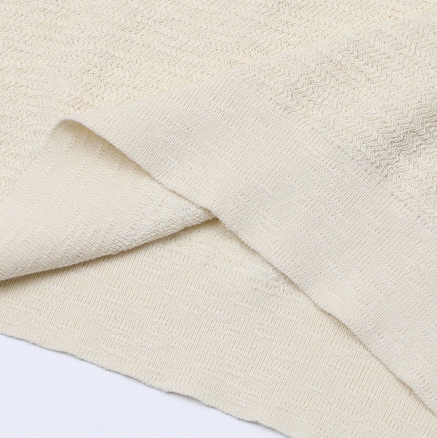 CORTONA | POLO HOMBRE PUNTO ESPIGA BOTONES EFECTO ASTA