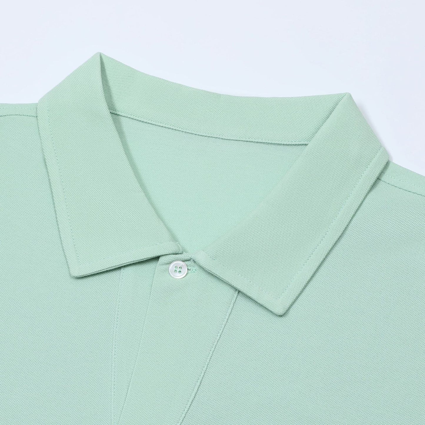 LIPARI | POLO HOMBRE DE ALGODÓN PIQUÉ UN BOTÓN CUELLO CANALÉ