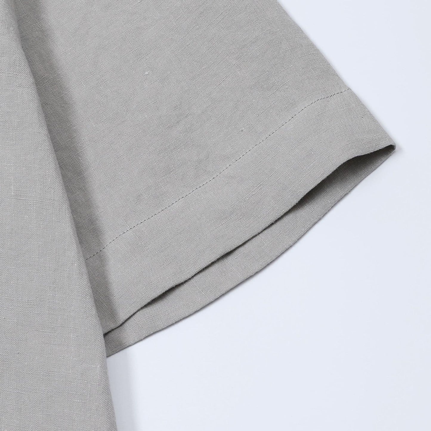 PONZA | CAMISA HOMBRE 100% LINO CUELLO CAMPERO CON BOLSILLO