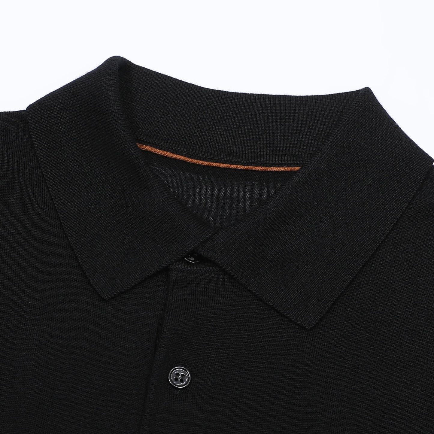 WETHERBY | POLO HOMBRE DE LANA MANGA LARGA CUELLO DE PUNTO