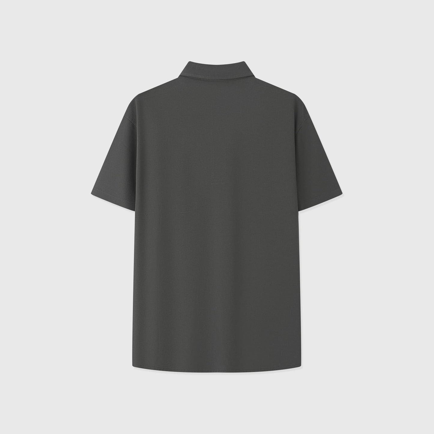 LIPARI | POLO HOMBRE DE ALGODÓN PIQUÉ UN BOTÓN CUELLO CANALÉ