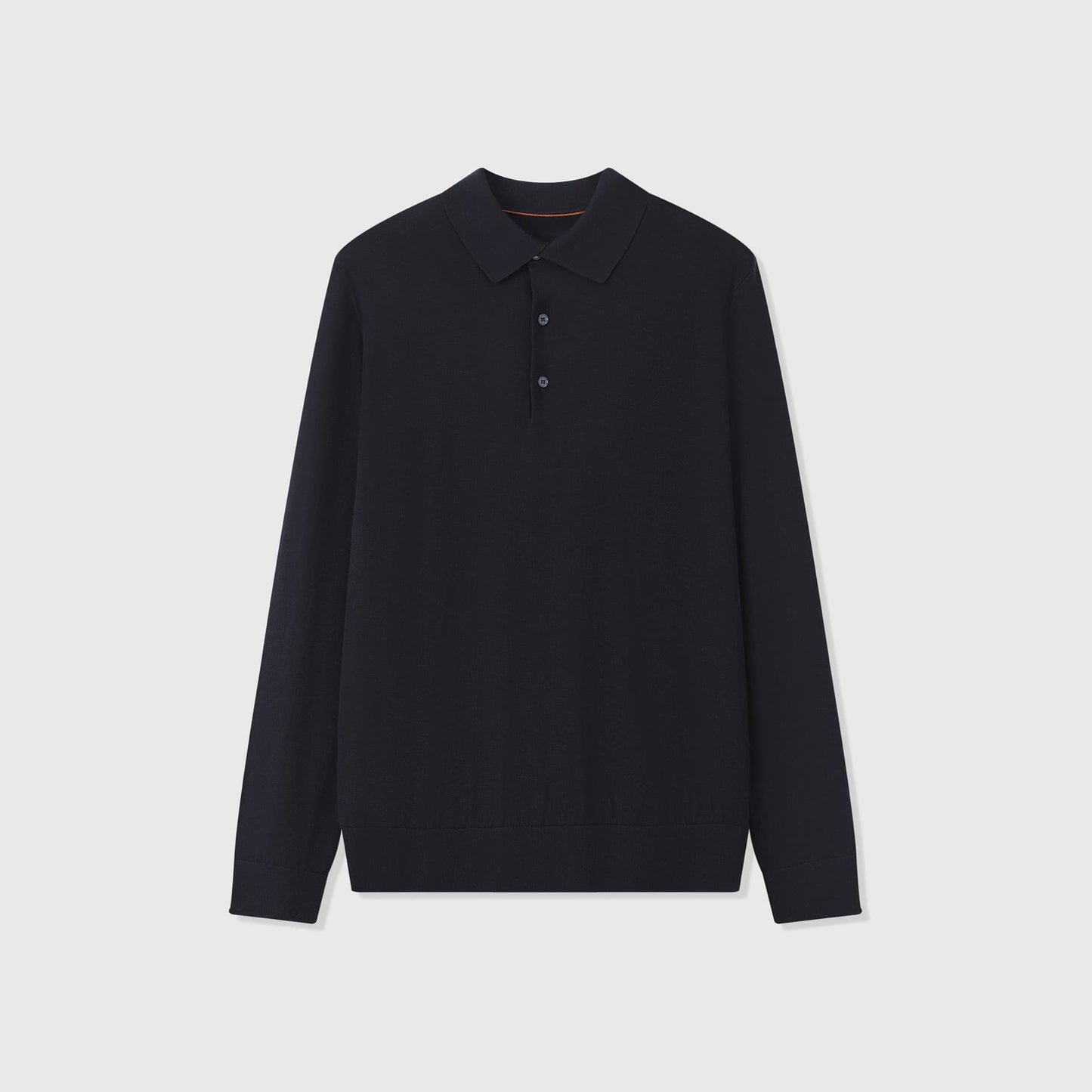 WETHERBY | POLO HOMBRE DE LANA MANGA LARGA CUELLO DE PUNTO