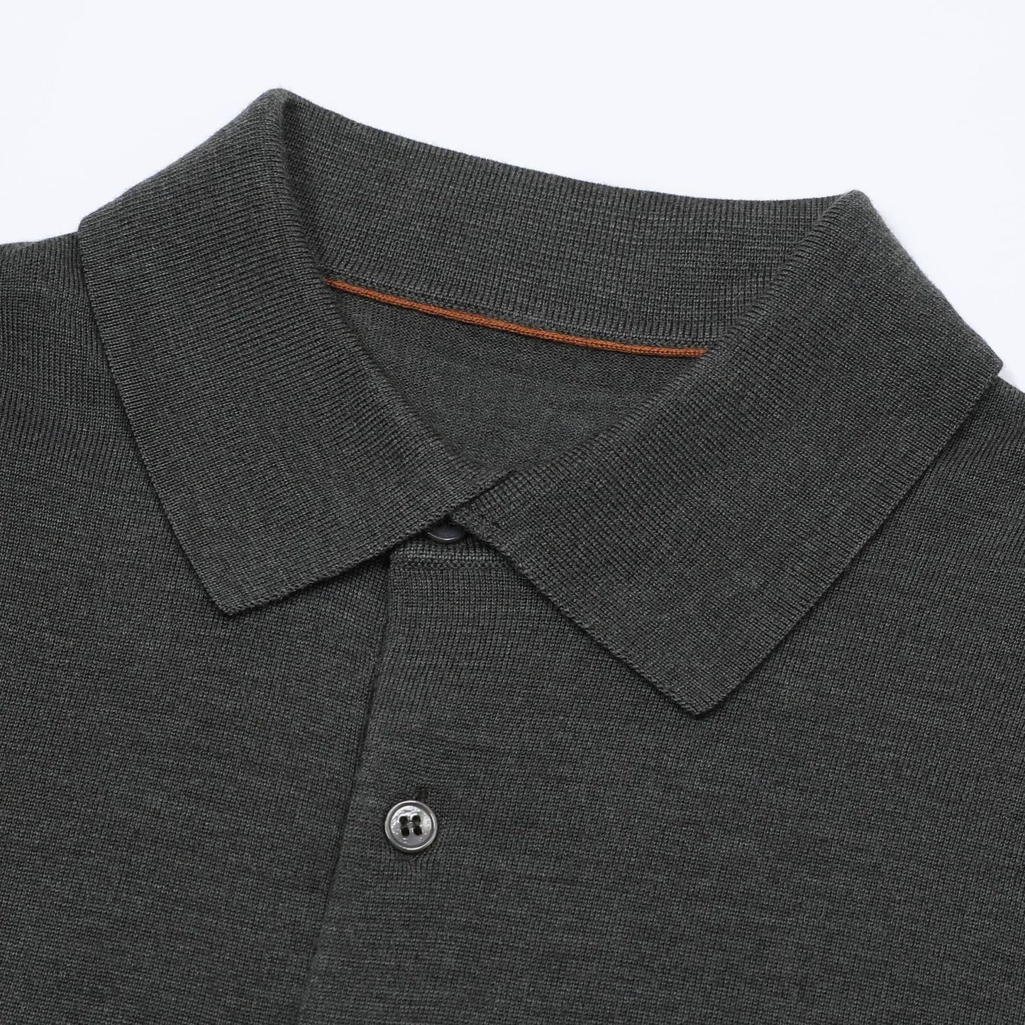 WETHERBY | POLO HOMBRE DE LANA MANGA LARGA CUELLO DE PUNTO