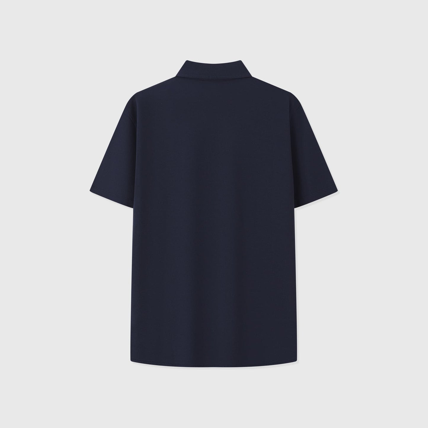 LIPARI | POLO HOMBRE DE ALGODÓN PIQUÉ UN BOTÓN CUELLO CANALÉ