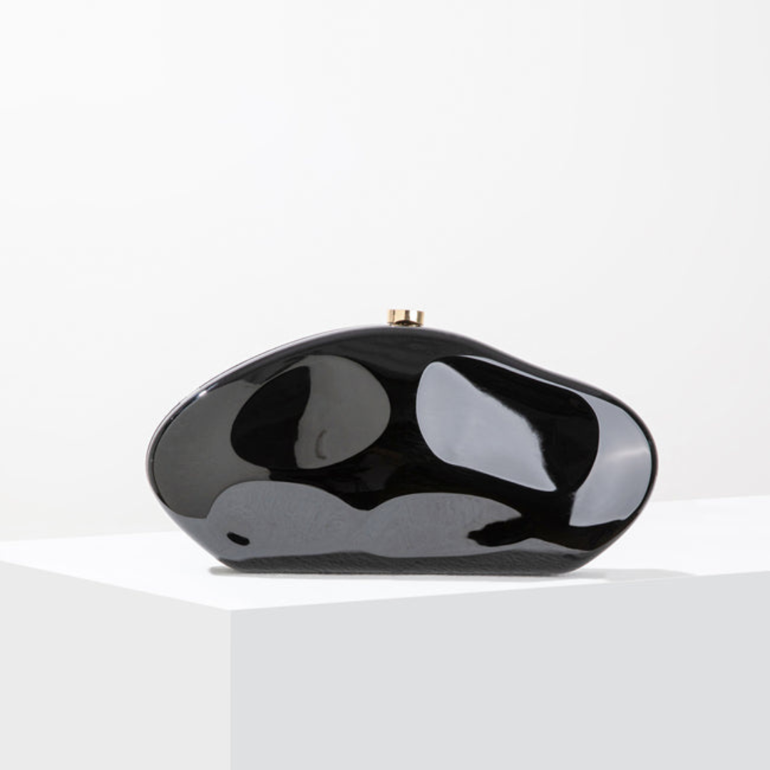 Lola | Bolso de Fiesta de Mano Mujer Tipo Clutch Metalizado Cierre Superior