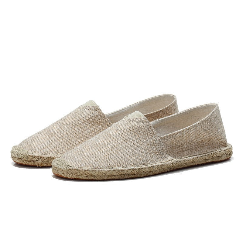 BROOKSHIRE | ESPADRILLAS HOMBRE DE LINO SIN CORDONES