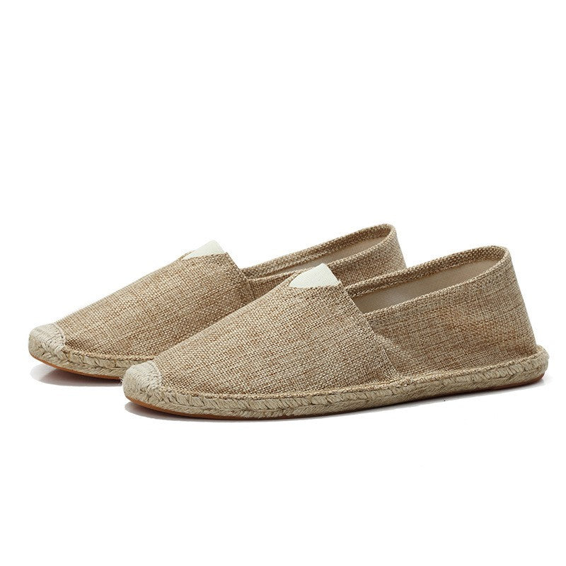 BROOKSHIRE | ESPADRILLAS HOMBRE DE LINO SIN CORDONES
