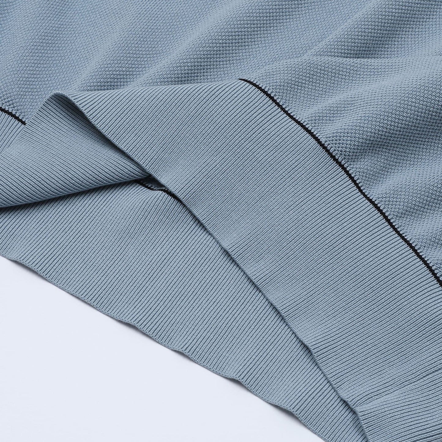 ARONA | CAMISETA HOMBRE DE PIQUÉ CON SEDA RIBETE EN CONTRASTE