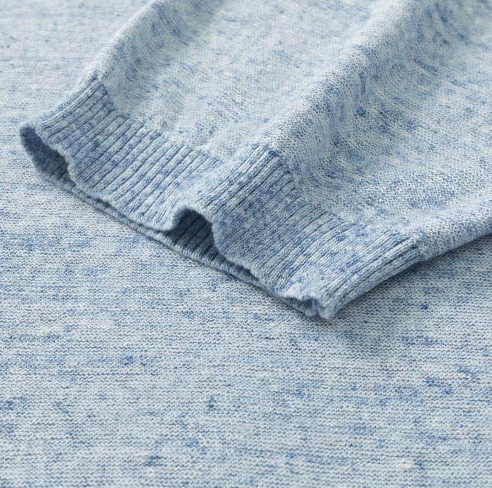 PARAGGI | POLO HOMBRE DE LINO Y CÁÑAMO CANALÉ VERTICAL