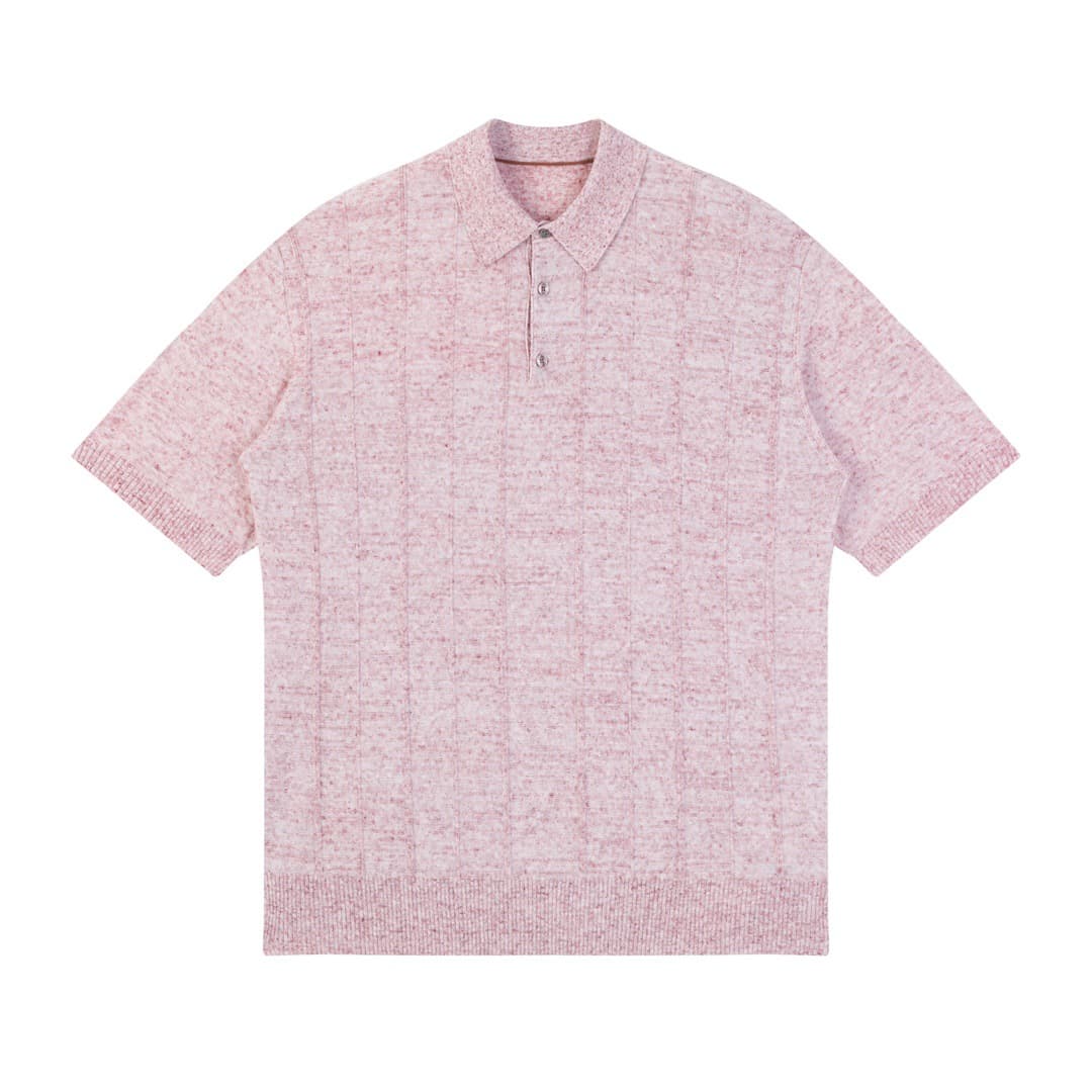 PARAGGI | POLO HOMBRE DE LINO Y CÁÑAMO CANALÉ VERTICAL