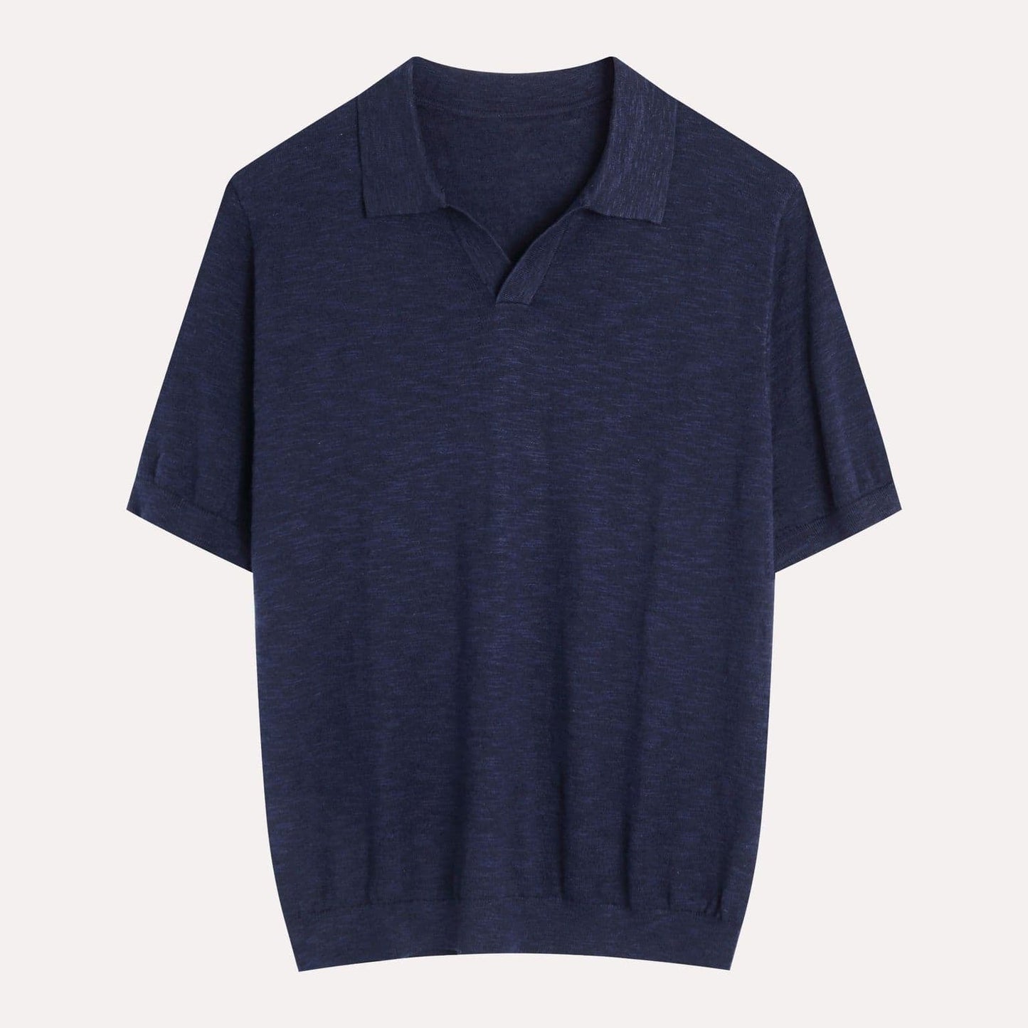 FURORE | POLO HOMBRE PUNTO FINO CUELLO ABIERTO SIN BOTONES