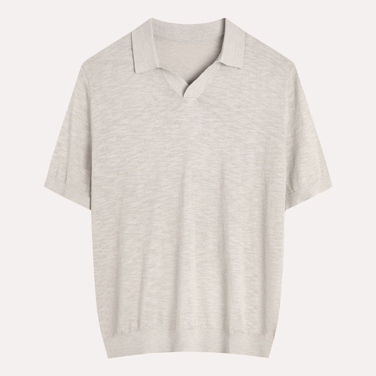 FURORE | POLO HOMBRE PUNTO FINO CUELLO ABIERTO SIN BOTONES
