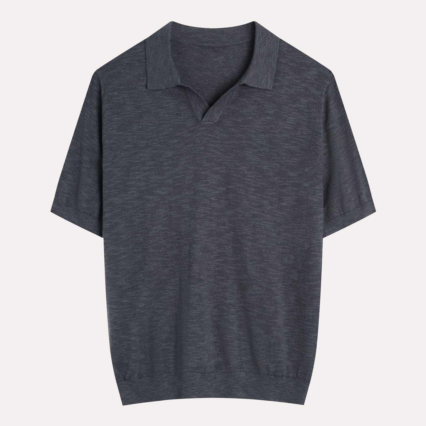FURORE | POLO HOMBRE PUNTO FINO CUELLO ABIERTO SIN BOTONES