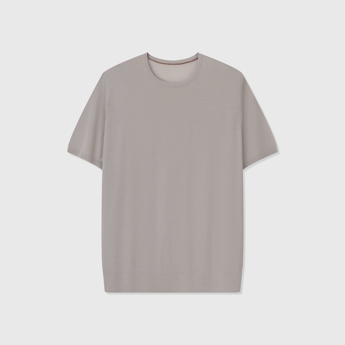 EVERYDAY | CAMISETA HOMBRE 100% LANA CUELLO REDONDO LIGERA