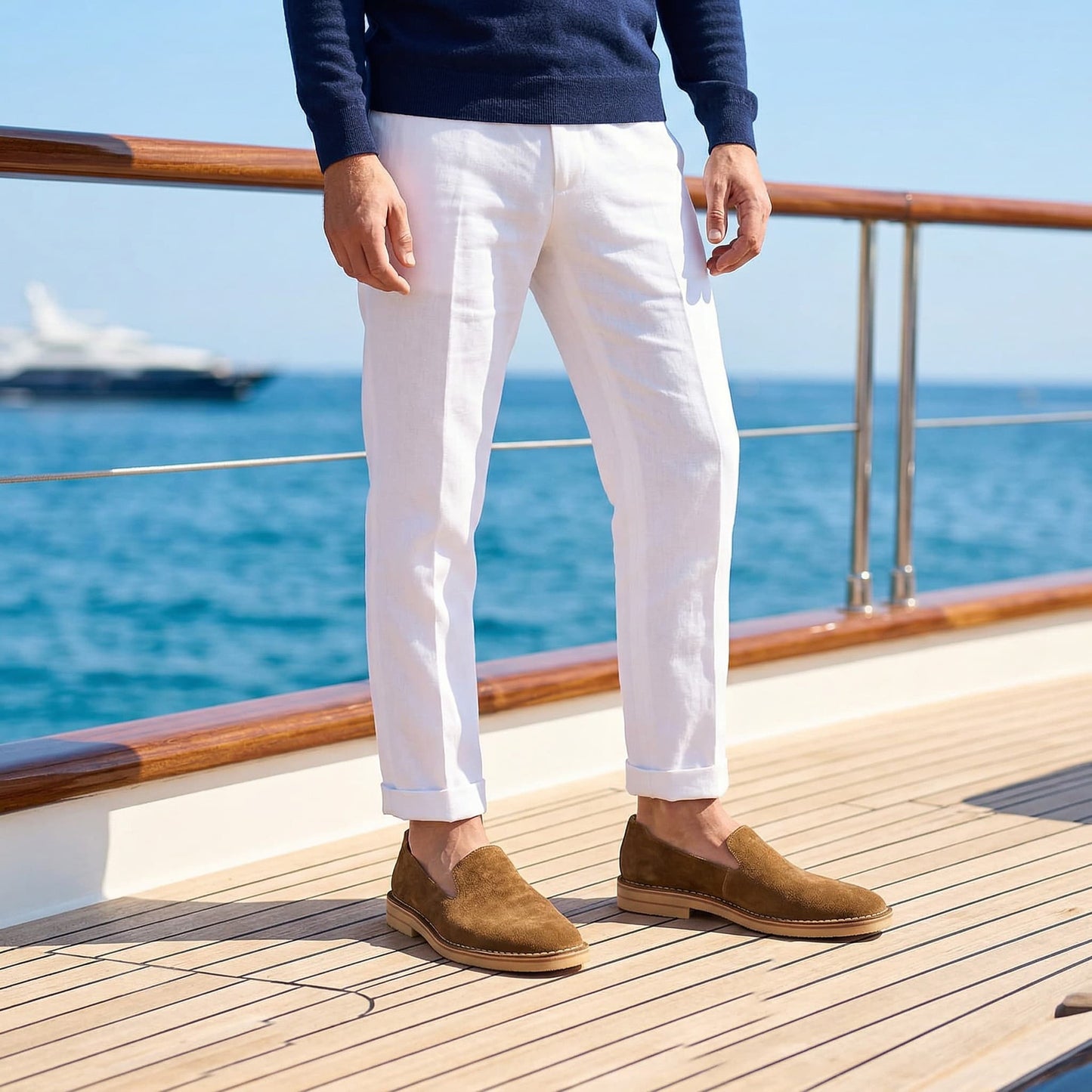 ELMSWORTH | MOCASINES HOMBRE DE ANTELINA COSTURA A MANO