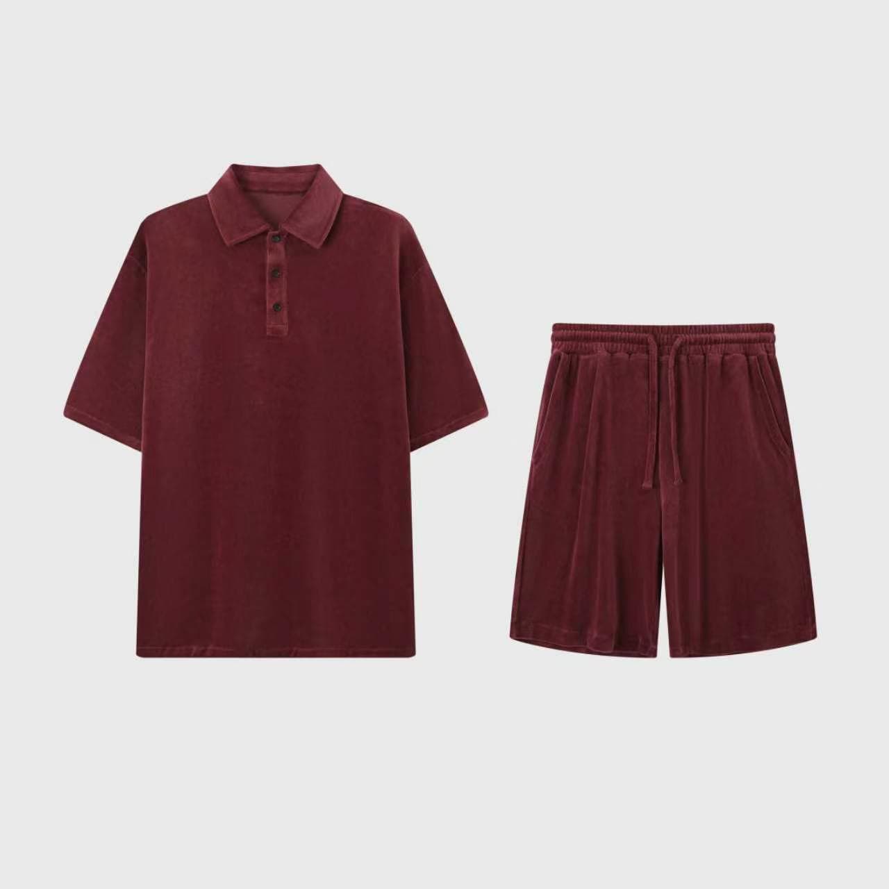 GREENWICH | CONJUNTO HOMBRE POLO Y SHORT DE RIZO CON SEDA