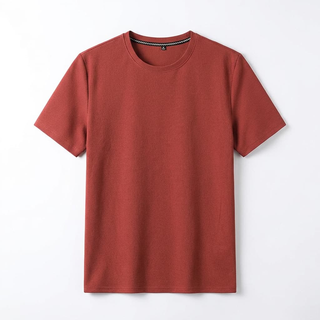 MERCER | CAMISETA HOMBRE DE PUNTO GOFRE CUELLO REDONDO