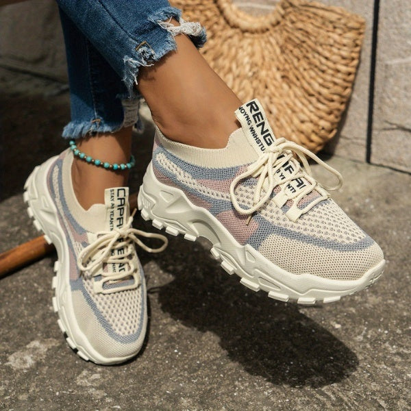 Valeria | Zapatillas Sin Cordones Casual Mujer Malla Transpirable