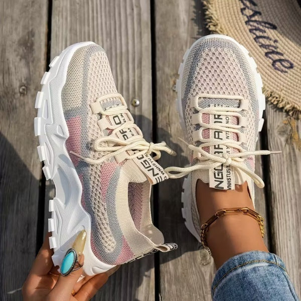 Valeria | Zapatillas Sin Cordones Casual Mujer Malla Transpirable