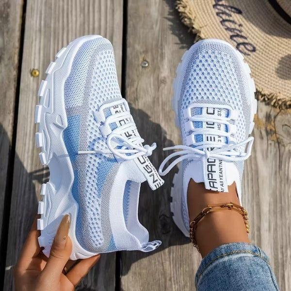 Valeria | Zapatillas Sin Cordones Casual Mujer Malla Transpirable