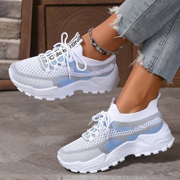 Valeria | Zapatillas Sin Cordones Casual Mujer Malla Transpirable